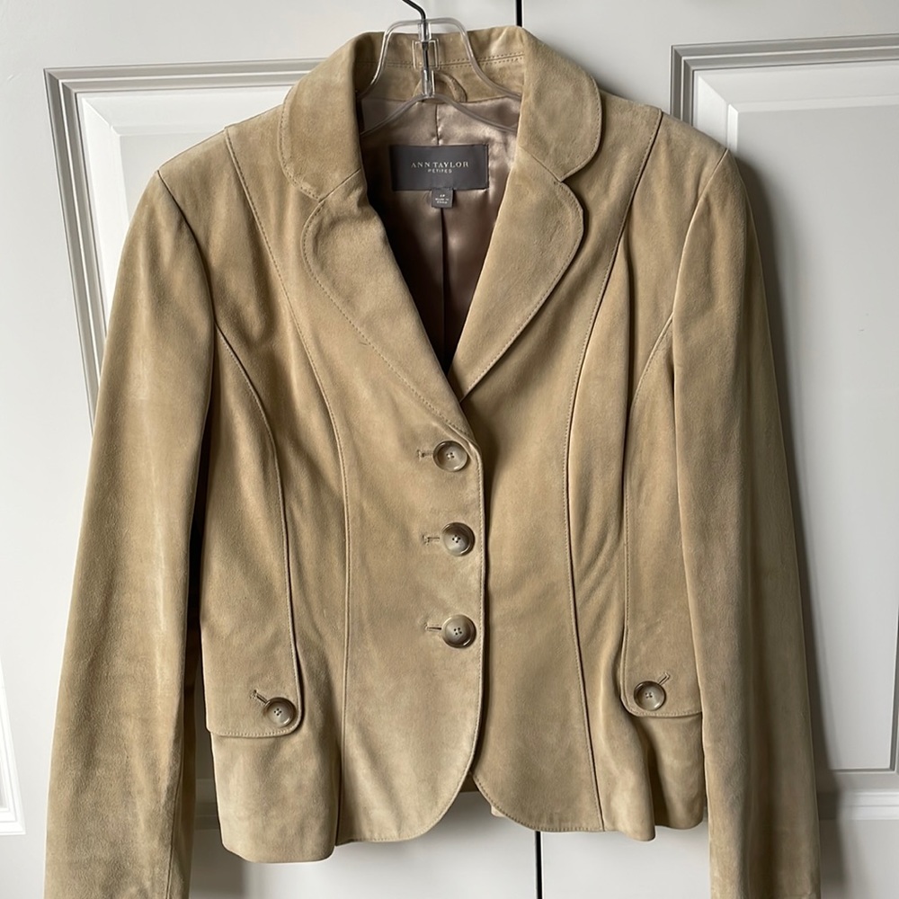 Ann Taylor Suede Jacket